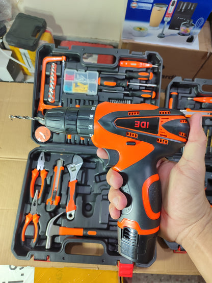 117 Pieces Drill Machine Hardware Tool Box