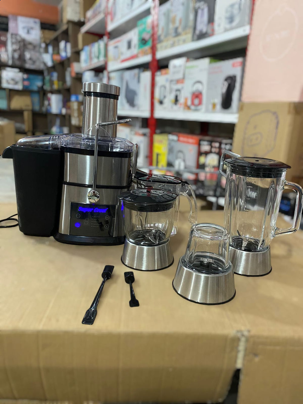 Super Crest 4in1 Digital juicer blender Grinder