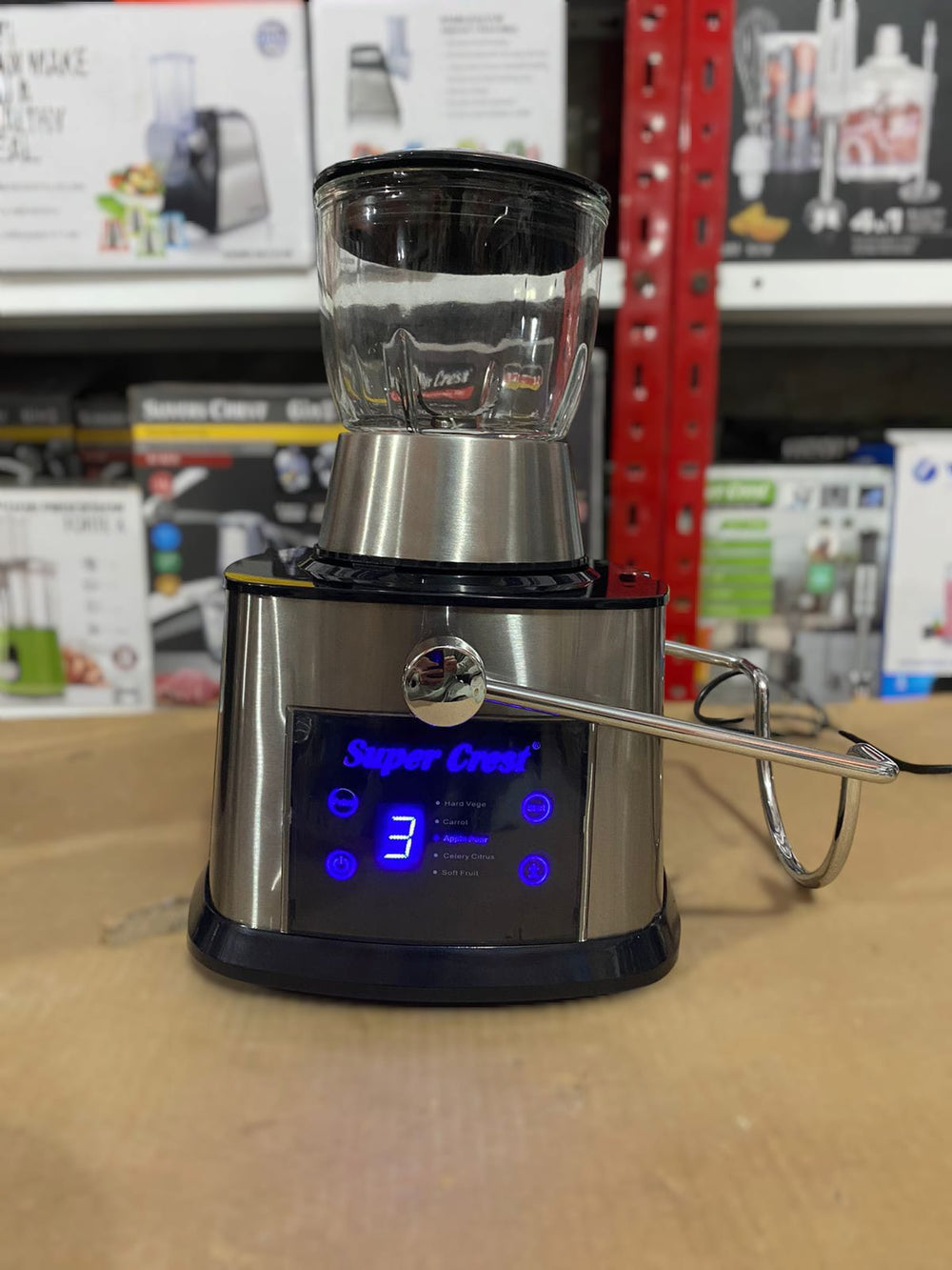 Super Crest 4in1 Digital juicer blender Grinder