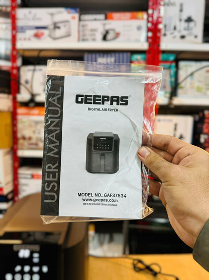GEEPAS 8L Digital Air Fryer 1700W-37534