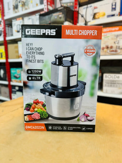 GEEPAS 6L Multi Chopper 1200W-42023