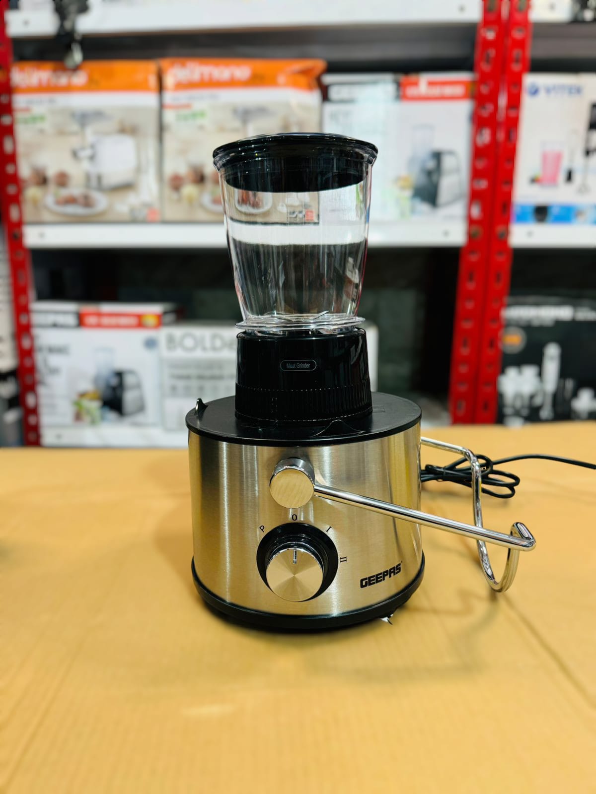 GEEPAS 800W 4 in 1 Blender & Juicer Extractor GSB 44016