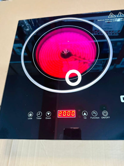 Geepas Double Burner Hot Plate built-in -6132