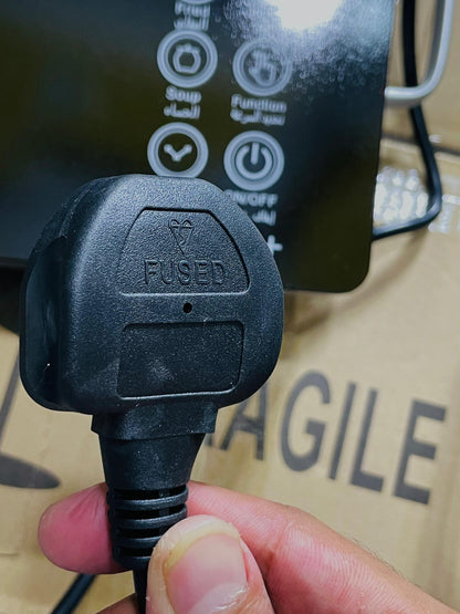 Powerful Electric Ceramic Hotplate - Portable Cooking Solution for Every Kitchen