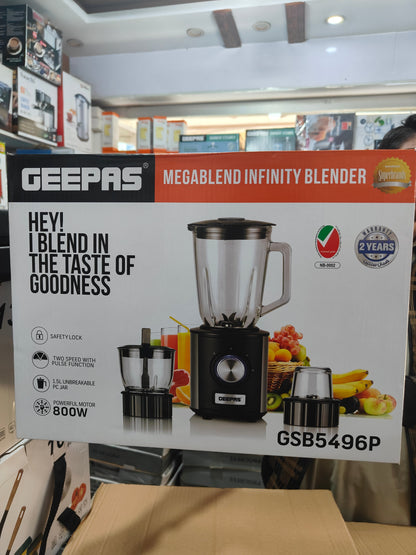 Geepas 3 in 1 infinity blender set GSB 5496p