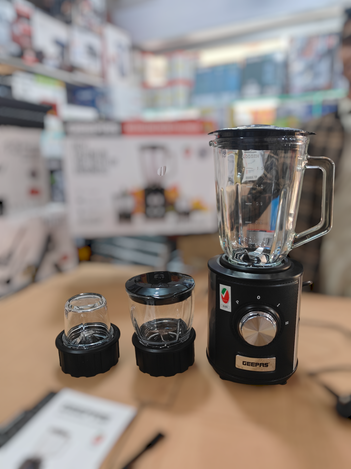 Geepas 3 in 1 infinity blender set GSB 5496p