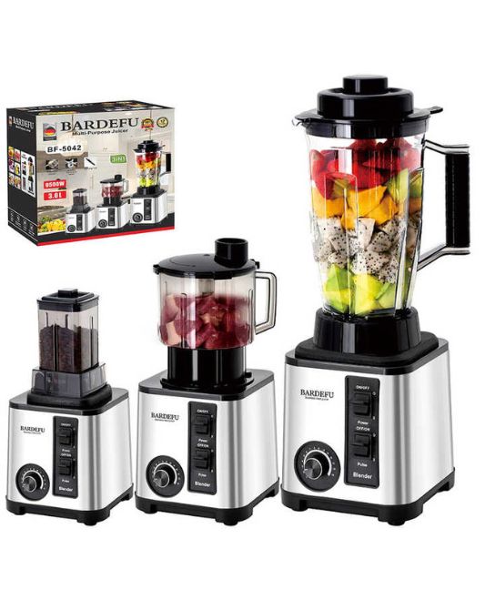 Germany lot 3 in 1 BARDEFU juicer blender with chopper