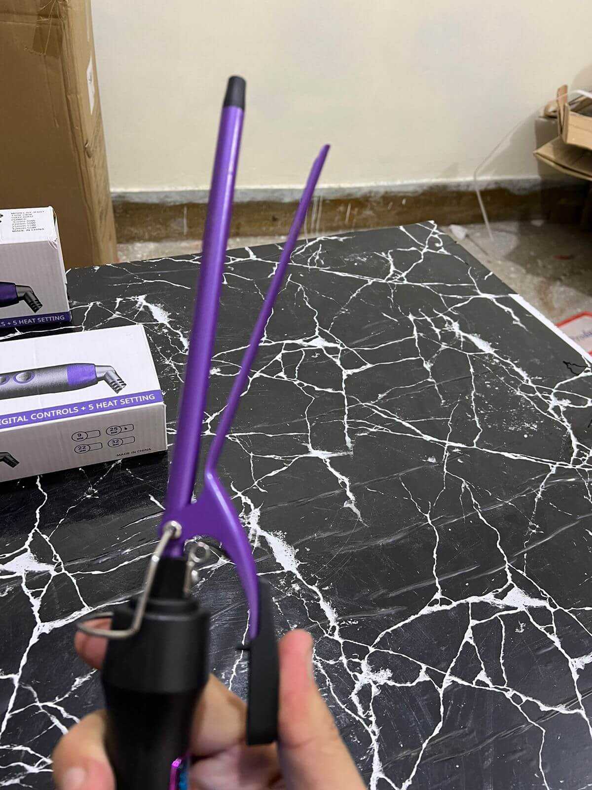 original lot professional hair curler