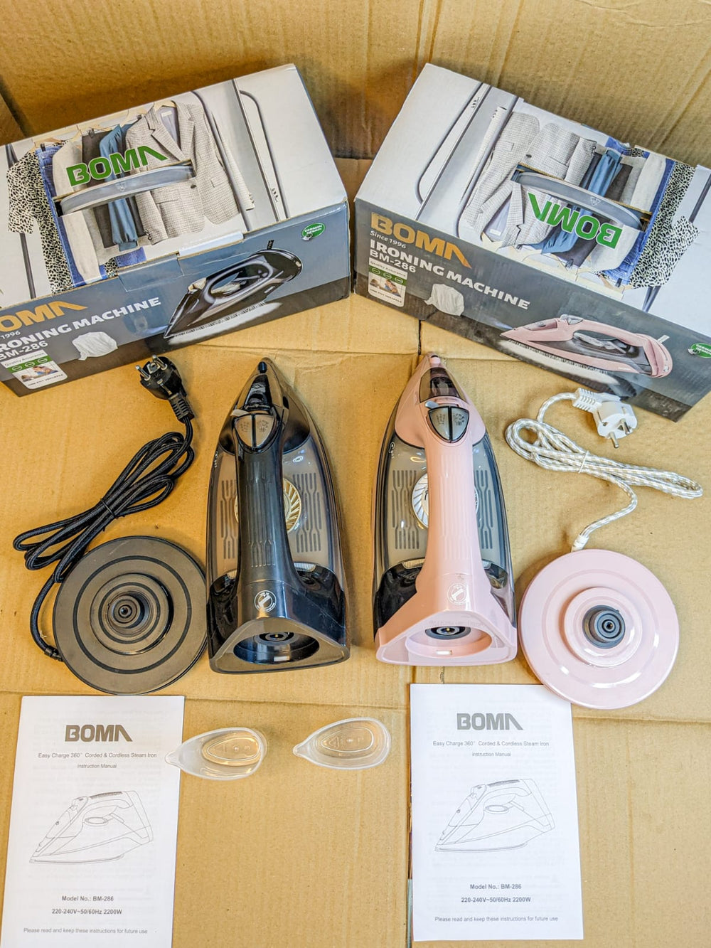 Germany lot Boma cardless steam iron