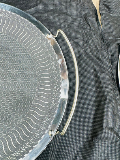 34cm Germany lot honeycomb lesser coating tawa( new model )