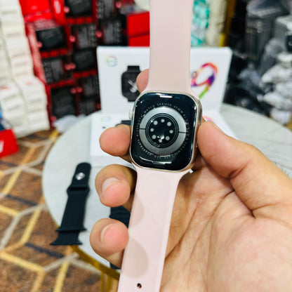 Series 9 [GPS 45mm] Smartwatch Fitness Tracker, ECG Apps, Always-On Amoled Display, Water Resistant