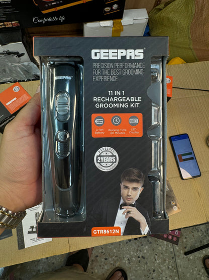 Geepas 11 in 1 grooming kit ( 2 year warranty)