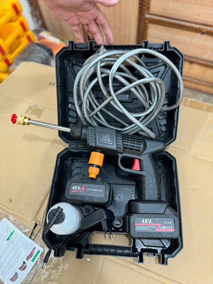 amazon lot 48v rechargeble solar & car washer