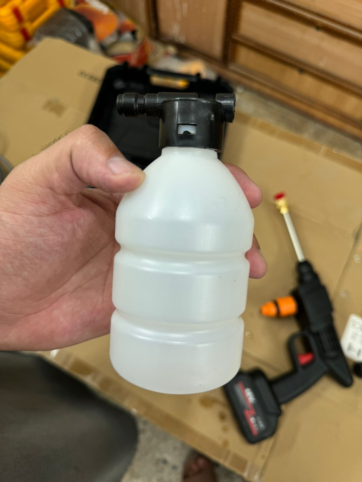 amazon lot 48v rechargeble solar & car washer