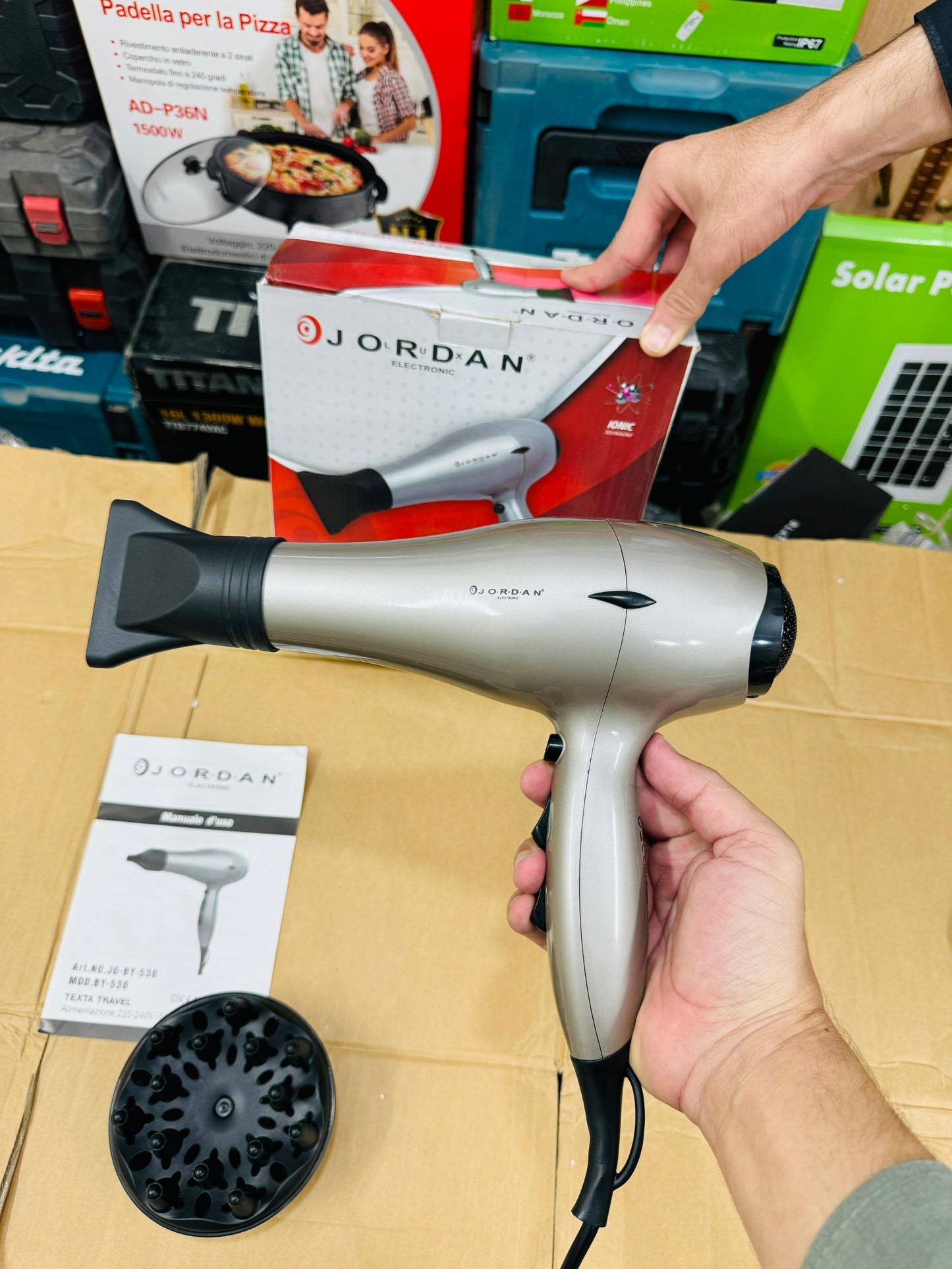 Jordan professional hair dryer