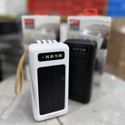 Dubai Lot Imported Solar+Electric 120W 20000mAh Power Bank Super Fast Charging