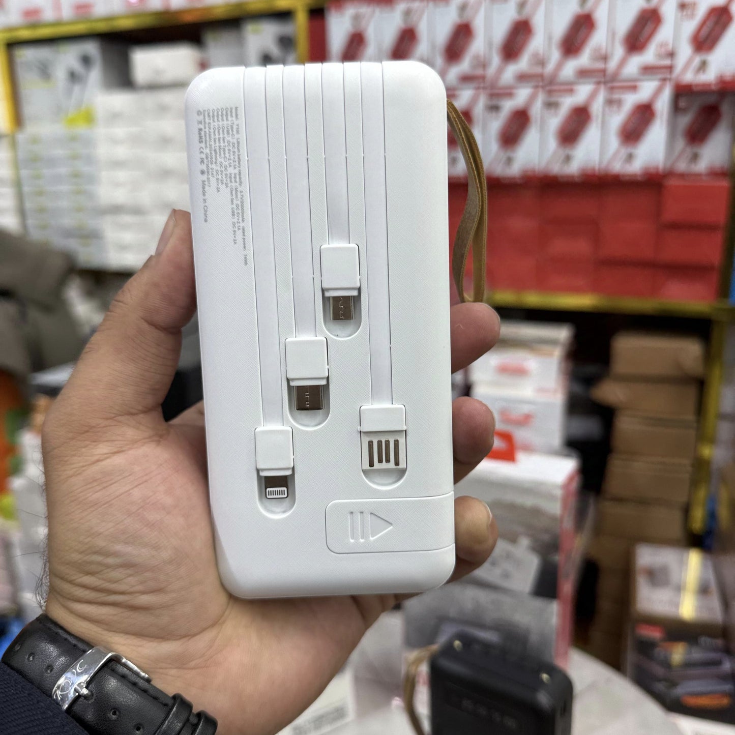 Dubai Lot Imported Solar+Electric 120W 20000mAh Power Bank Super Fast Charging