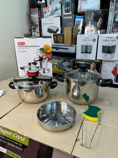 lot imported AUTOMATIC PRESSURE COOKER 7 & 5 litter
