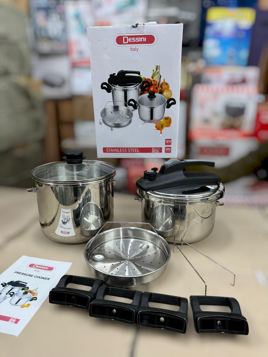 DESSINI Italy 3 in 1 pressure cooker set