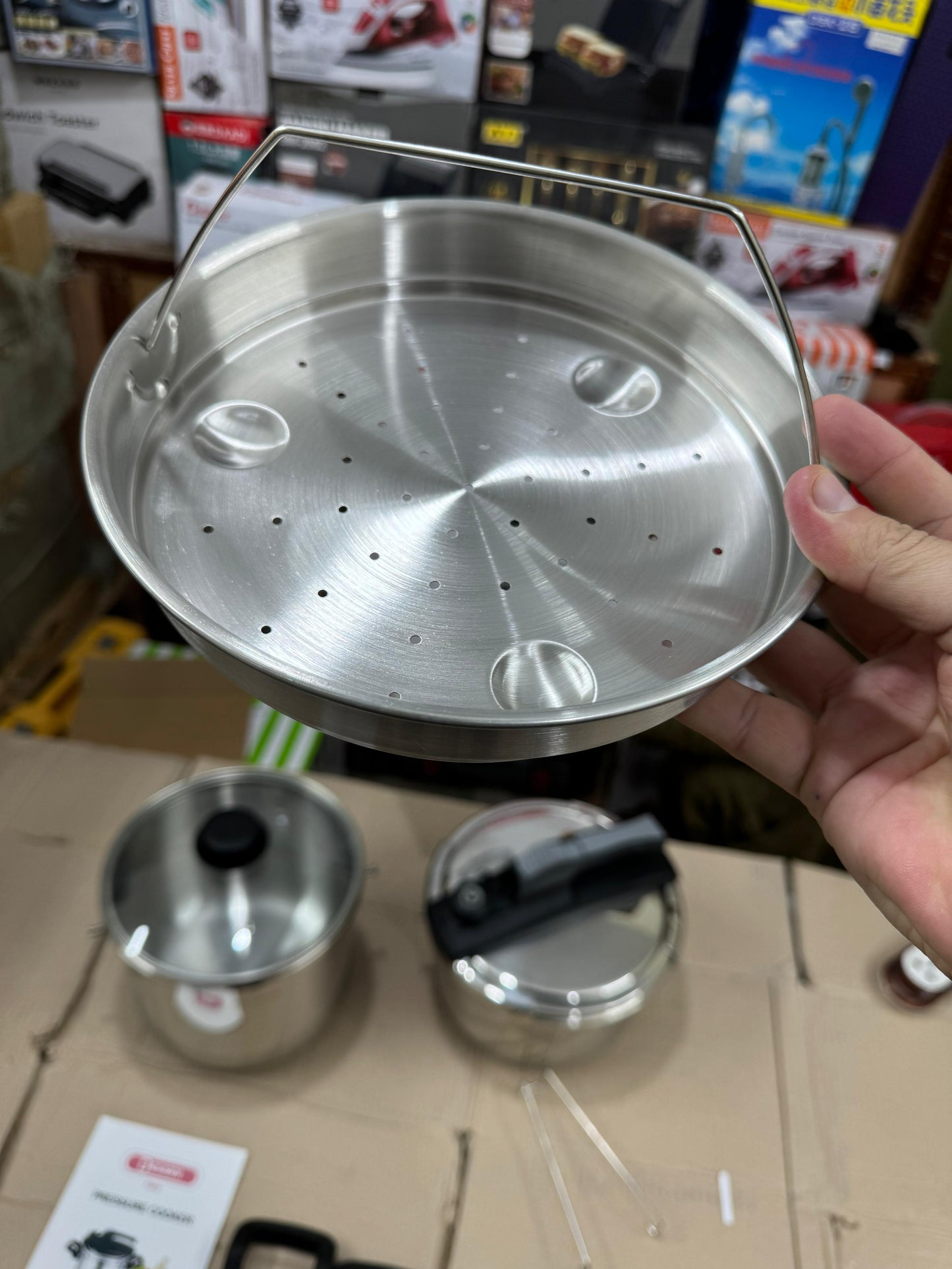 DESSINI Italy 3 in 1 pressure cooker set