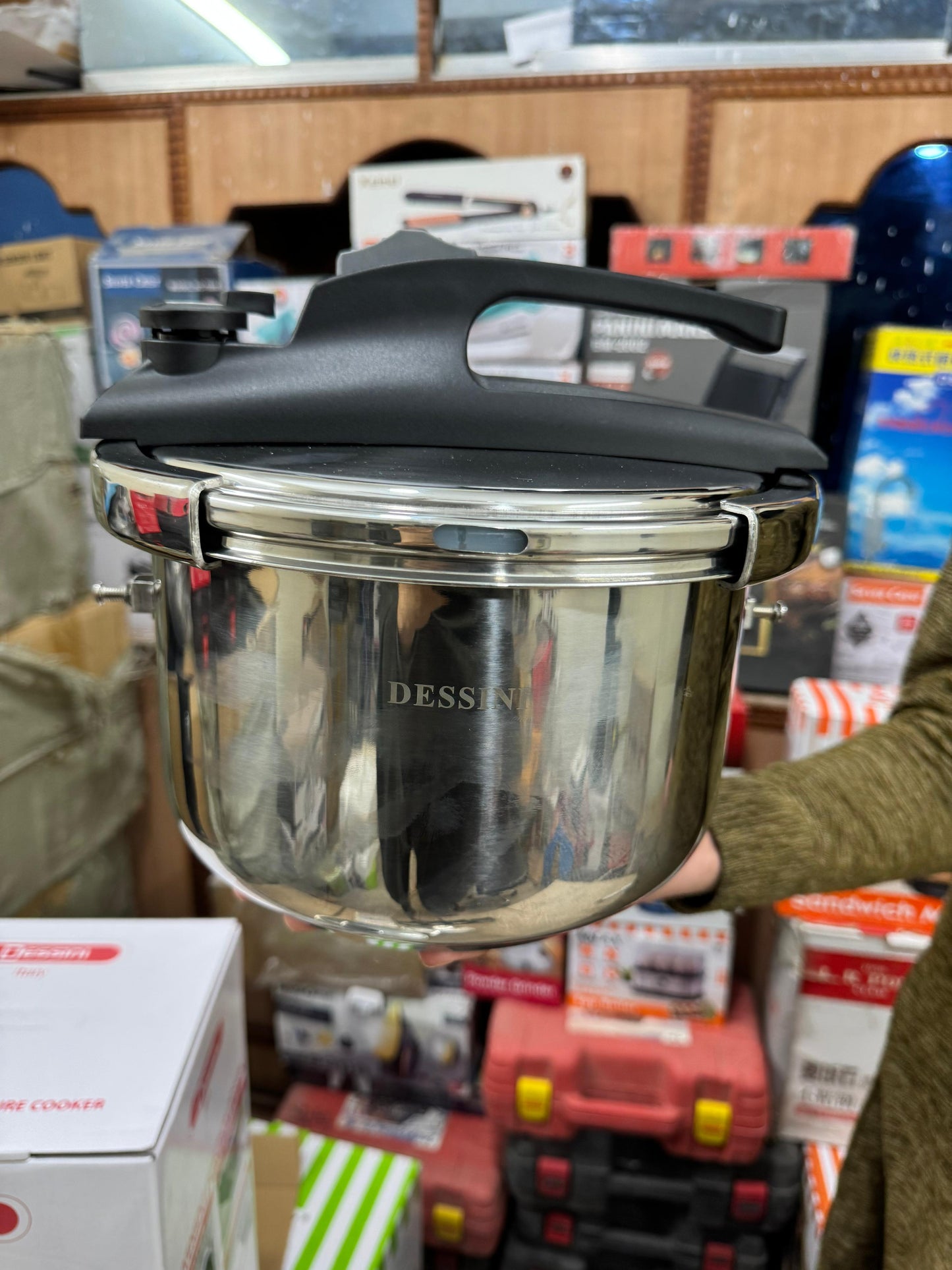 DESSINI Italy 3 in 1 pressure cooker set