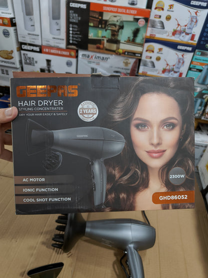 GEEPAS professional hair dryer GHD 86052