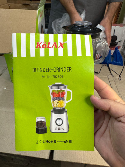 KOLAX 2 in 1 blender & grinder