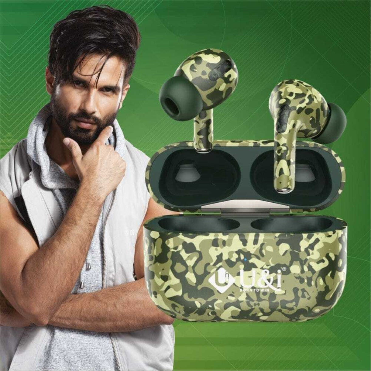 Experience Powerful Sound with U&i Missile Series TWS Earbuds – 30H Battery & Crystal-Clear Calls!