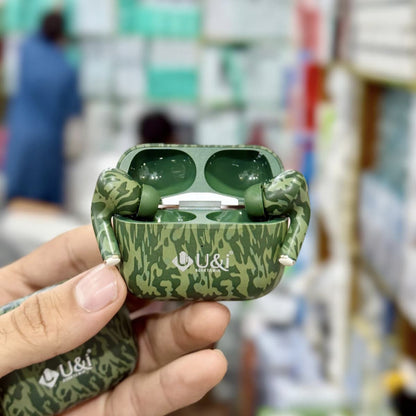 Experience Powerful Sound with U&i Missile Series TWS Earbuds – 30H Battery & Crystal-Clear Calls!