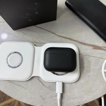 Made in USA AirPods Pro 2nd Gen (Black) – Latest Generation with MagSafe Charging Case (USB-C), Active Noise Cancelling & Spatial Audio