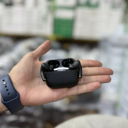 Made in USA AirPods Pro 2nd Gen (Black) – Latest Generation with MagSafe Charging Case (USB-C), Active Noise Cancelling & Spatial Audio