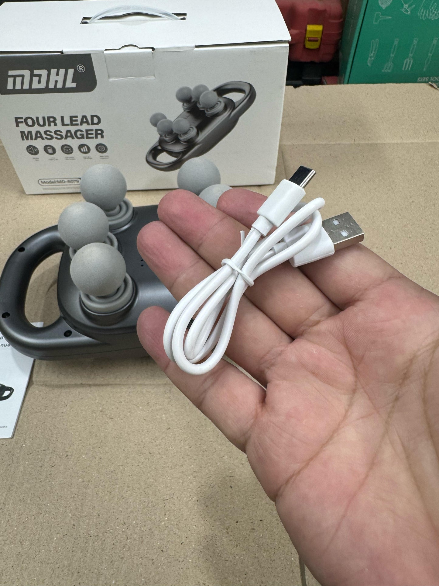 amazon lot 6 head full body massager