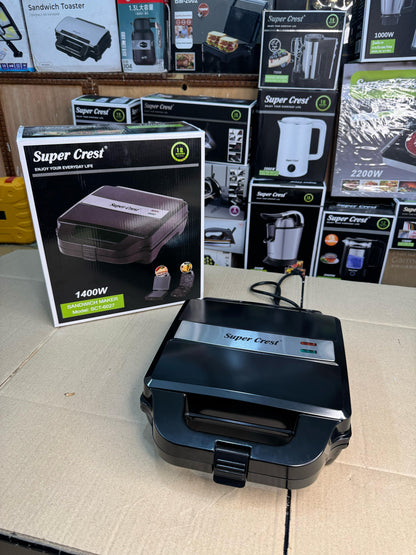 SUPER CREST Germany 8 slice sandwich maker