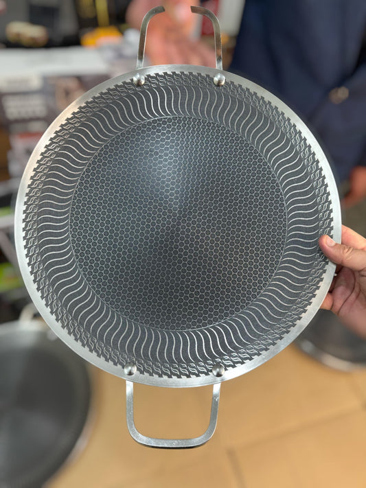 36cm Germany lot honeycomb lesser coating tawa