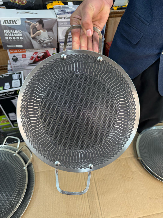 38cm Germany lot honeycomb lesser coating tawa(