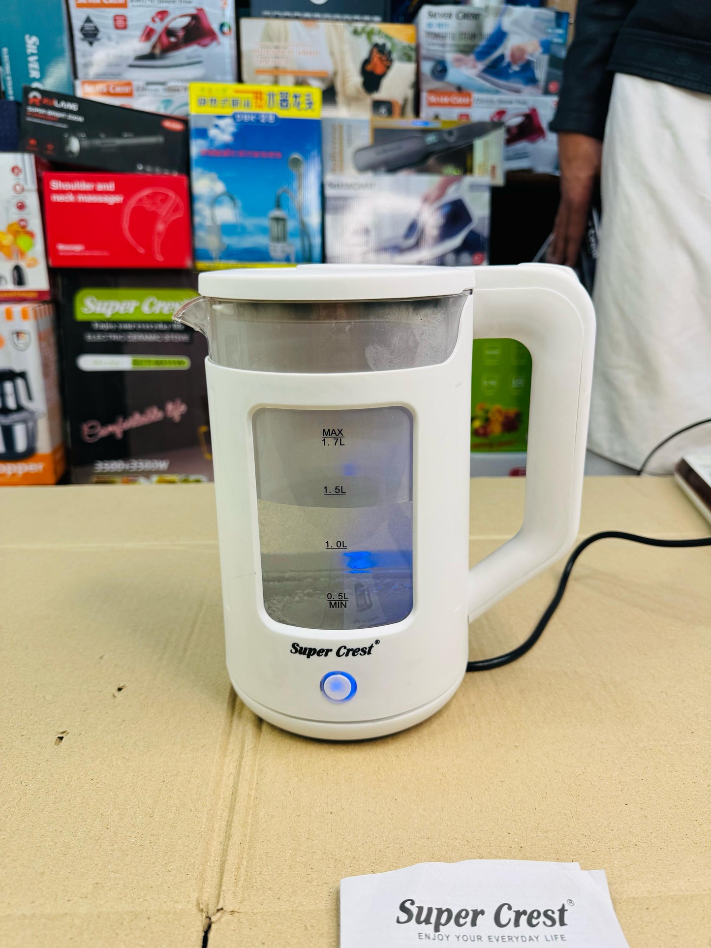 Super Crest GERMANY kettle 1.7 L