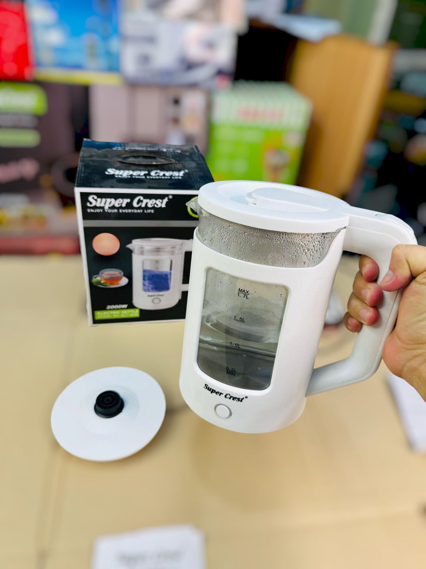 Super Crest GERMANY kettle 1.7 L