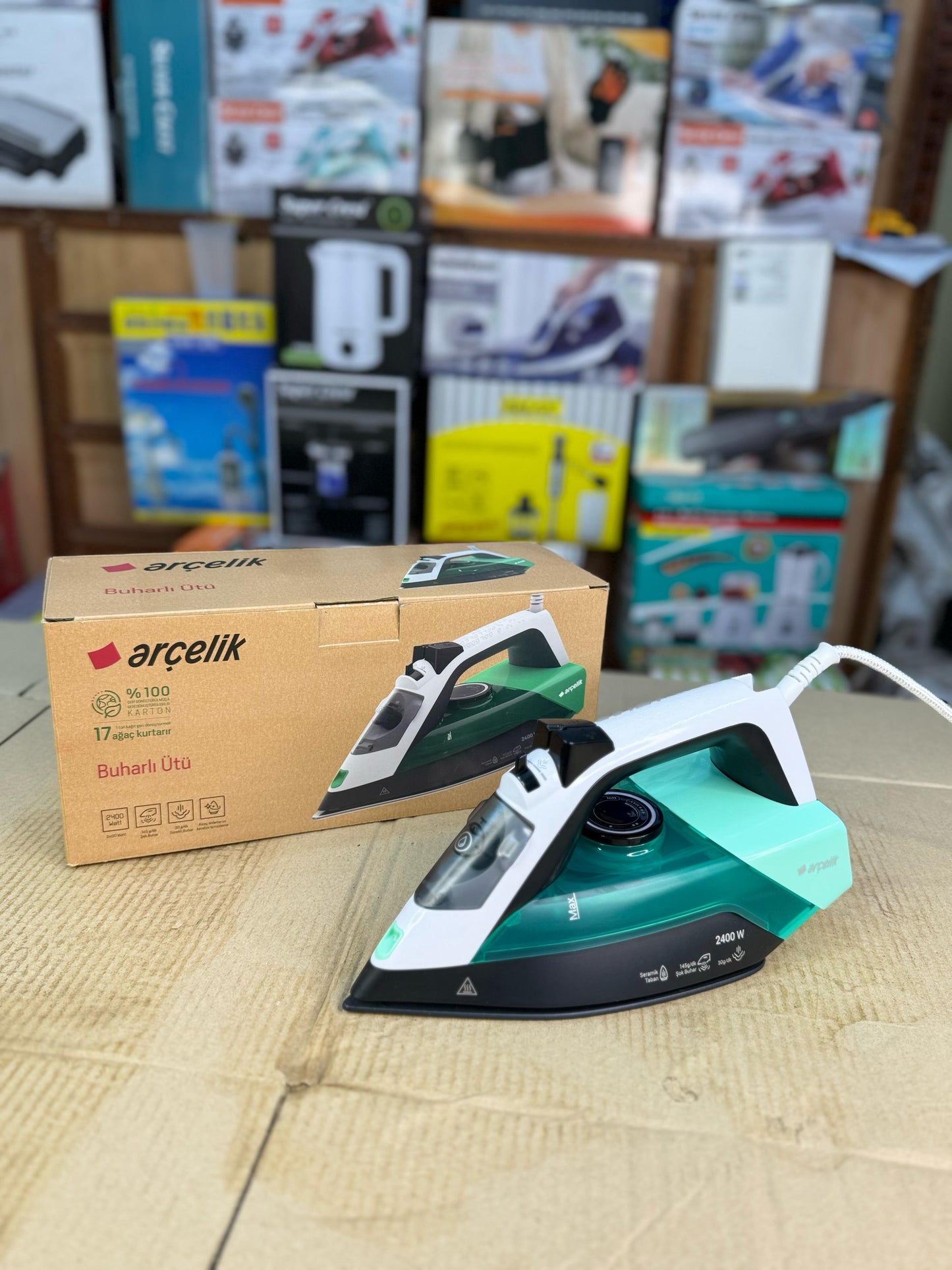 Turkish Lot Arcelik Steam Iron 2400W