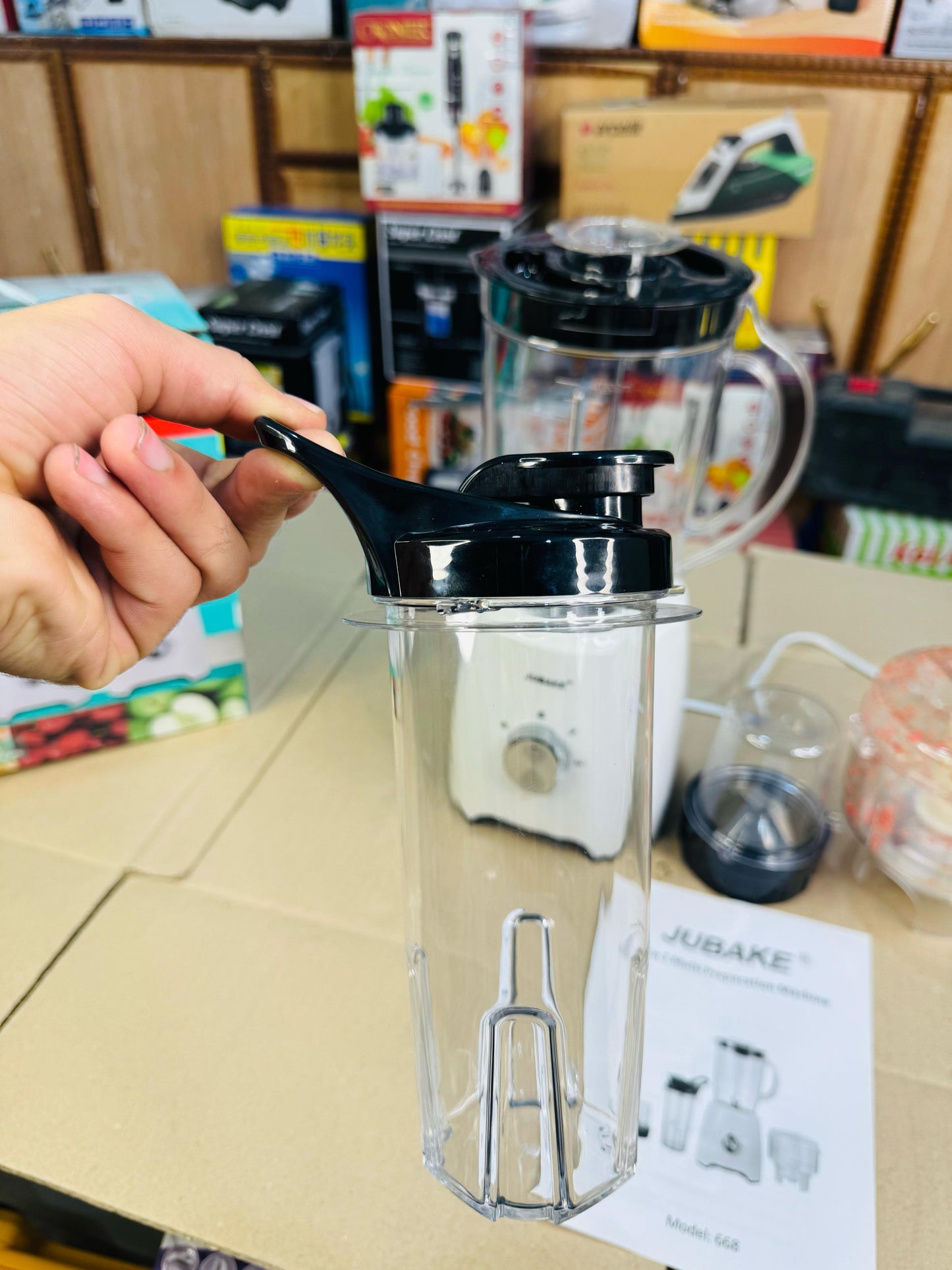 jubake 4 in 1 multifunctional blender chopper