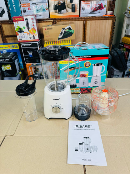 jubake 4 in 1 multifunctional blender chopper