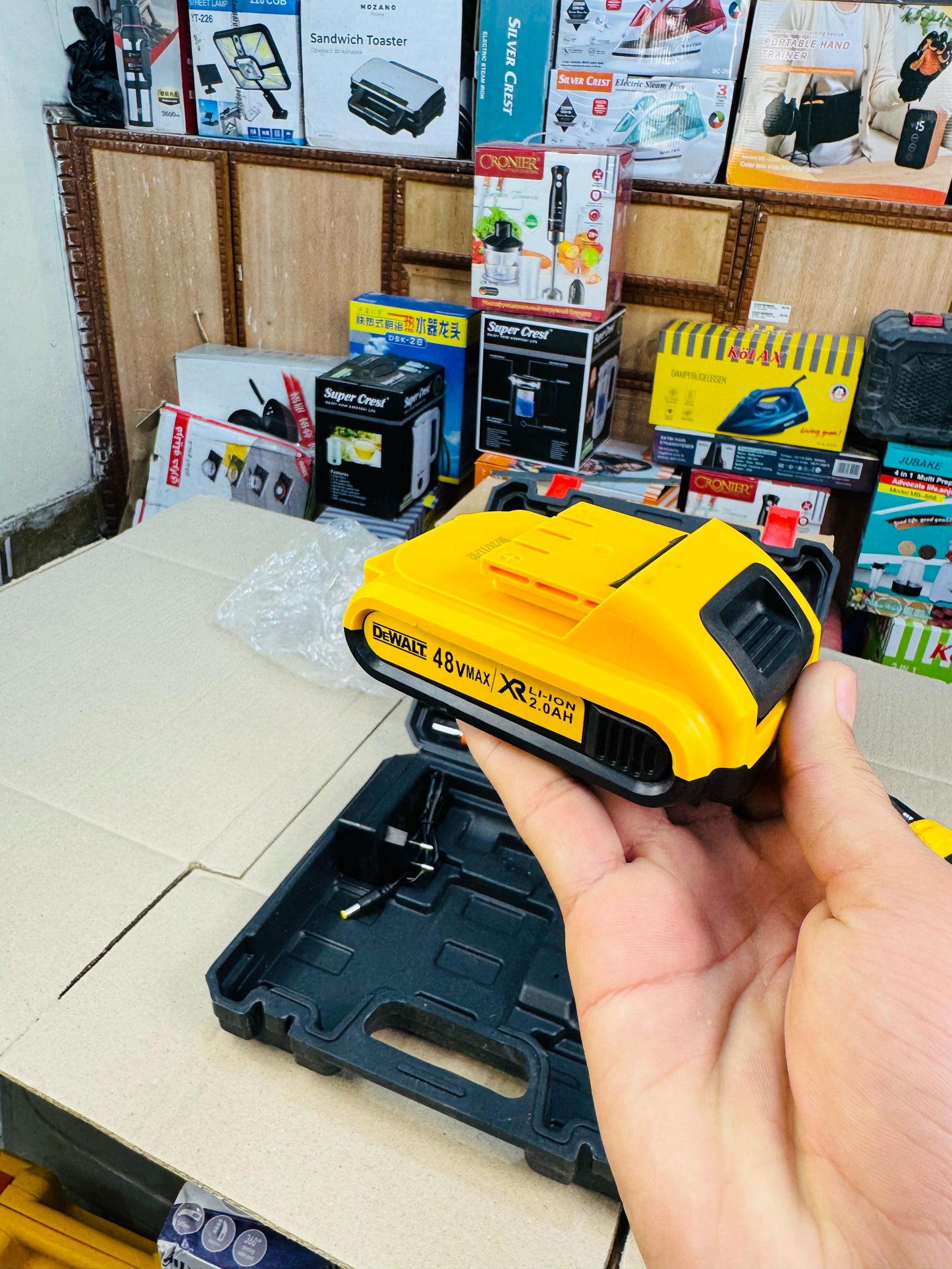 Dewalt 48v mini drill machine set