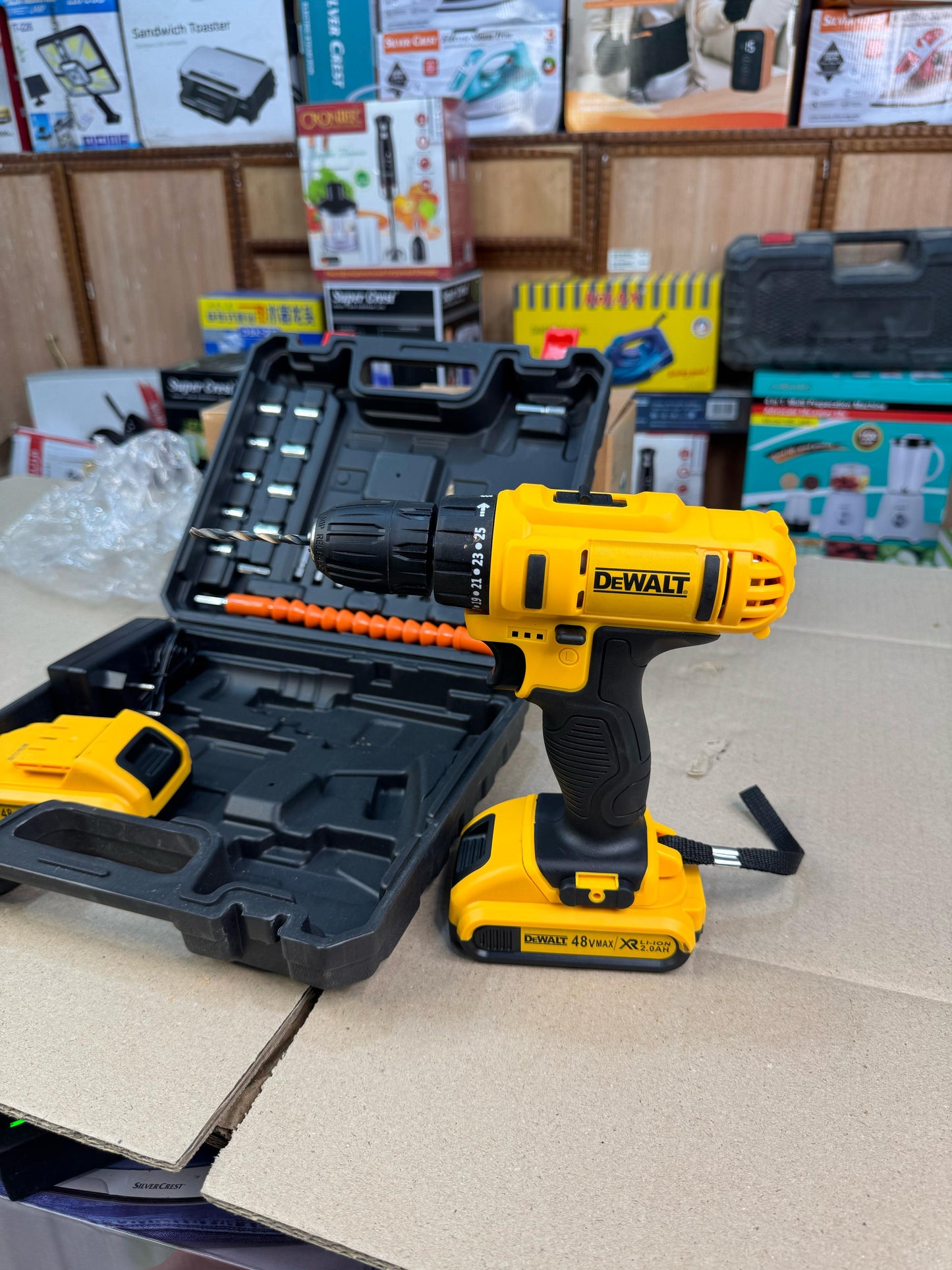 Dewalt 48v mini drill machine set