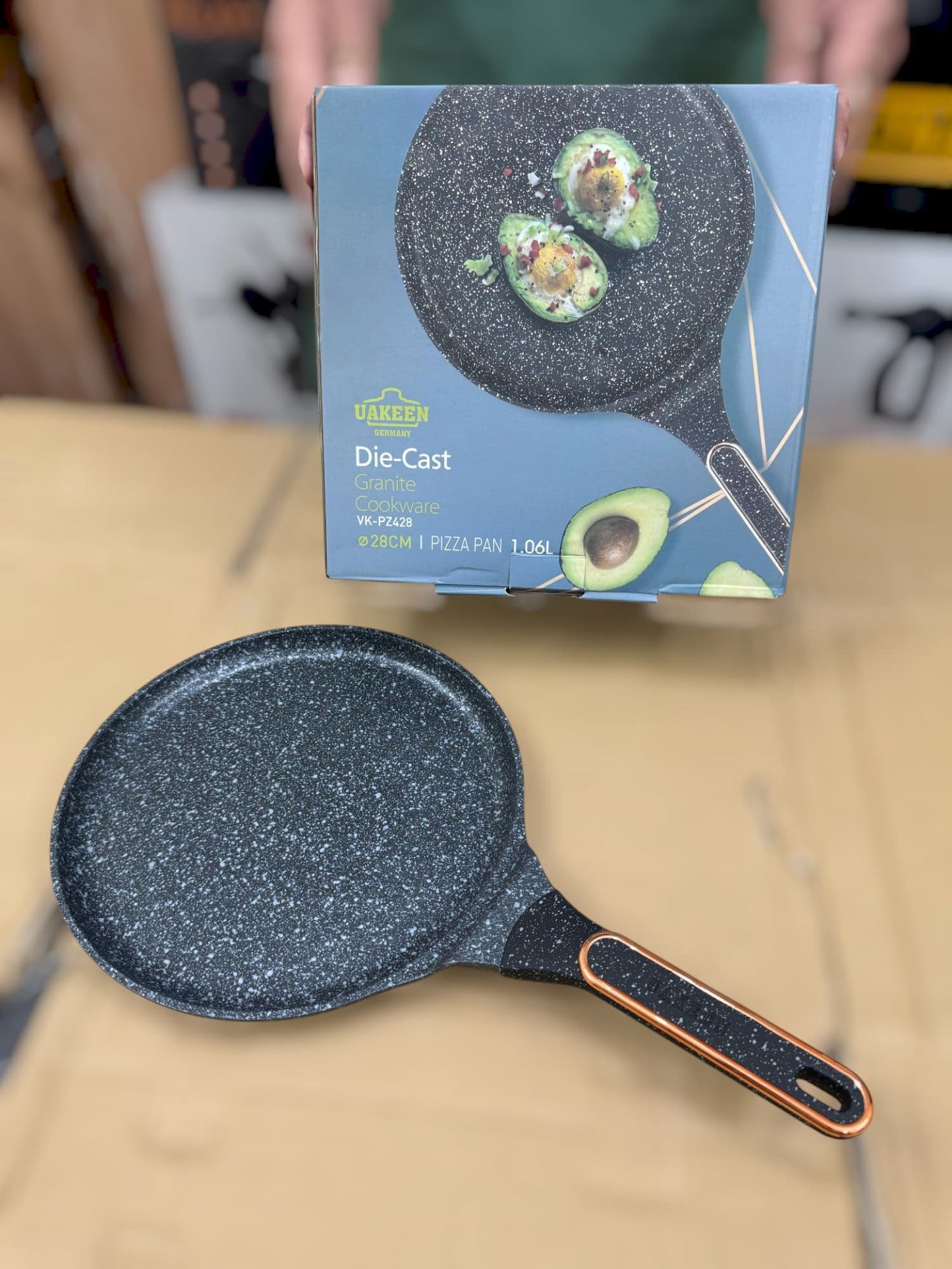 Uakeen Germany Pizza Pan 28cm/1.06L VK-PZ428