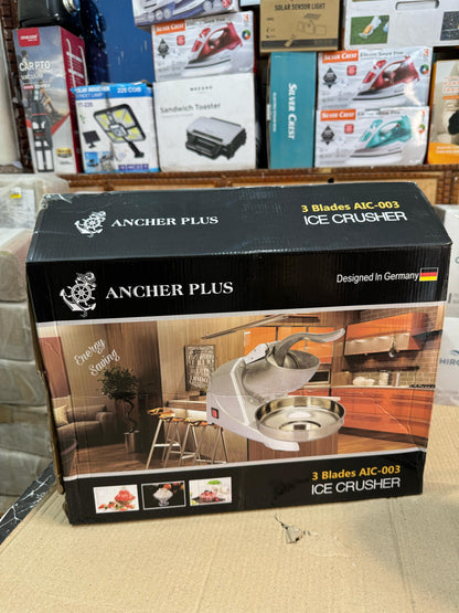 ancher plus ice crusher machine 300w