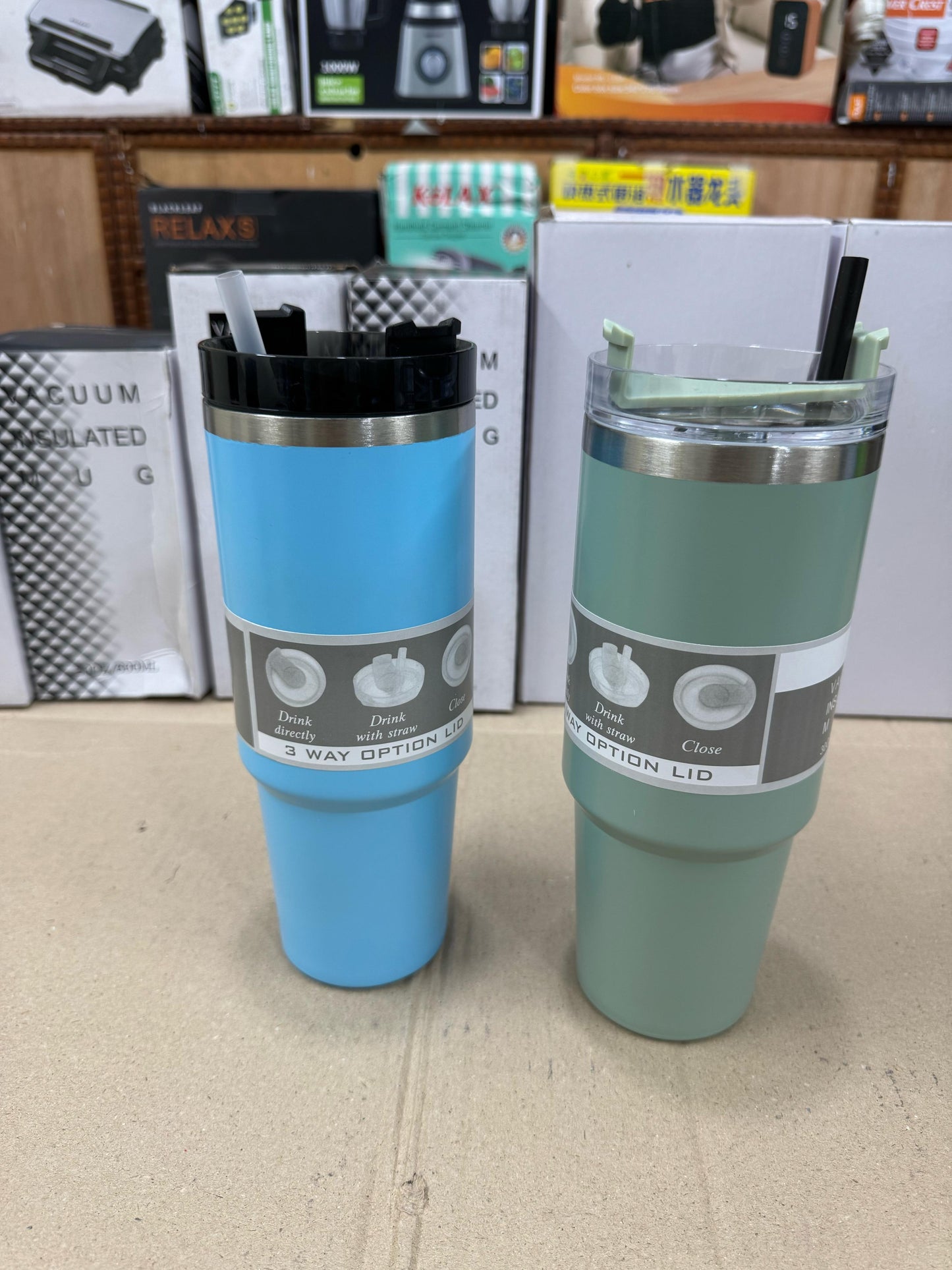 lot imported hot & cool insulted water mug ( water bottle)