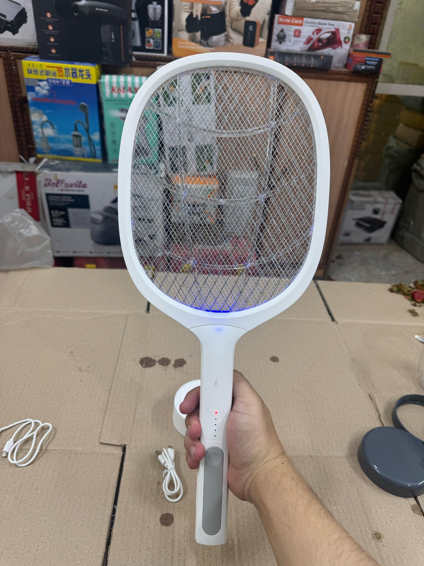 Dual Use rechargeable Mosquito Swatter (mosquito killer )