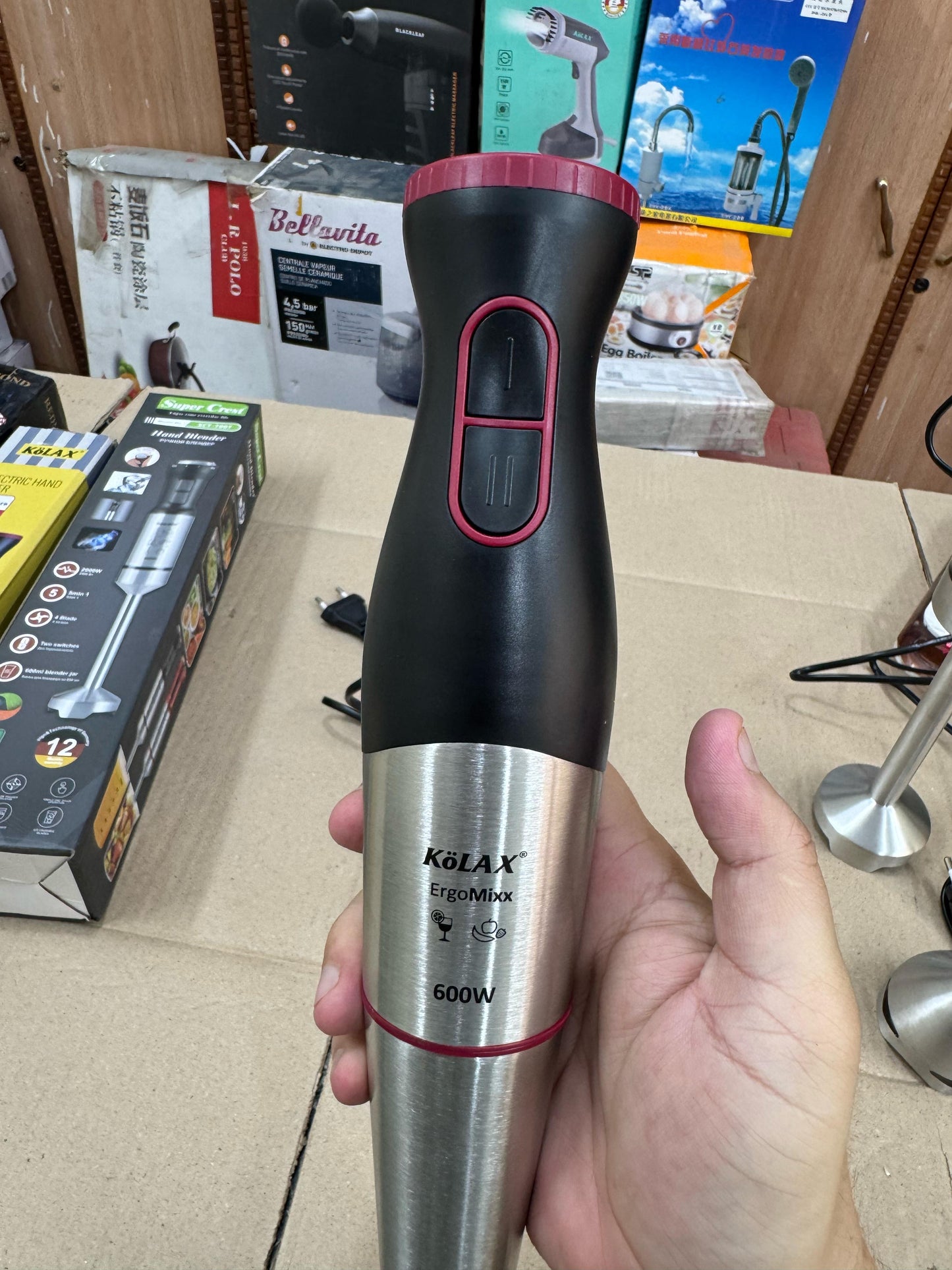 super crest , Kolax , Redmond hand blender