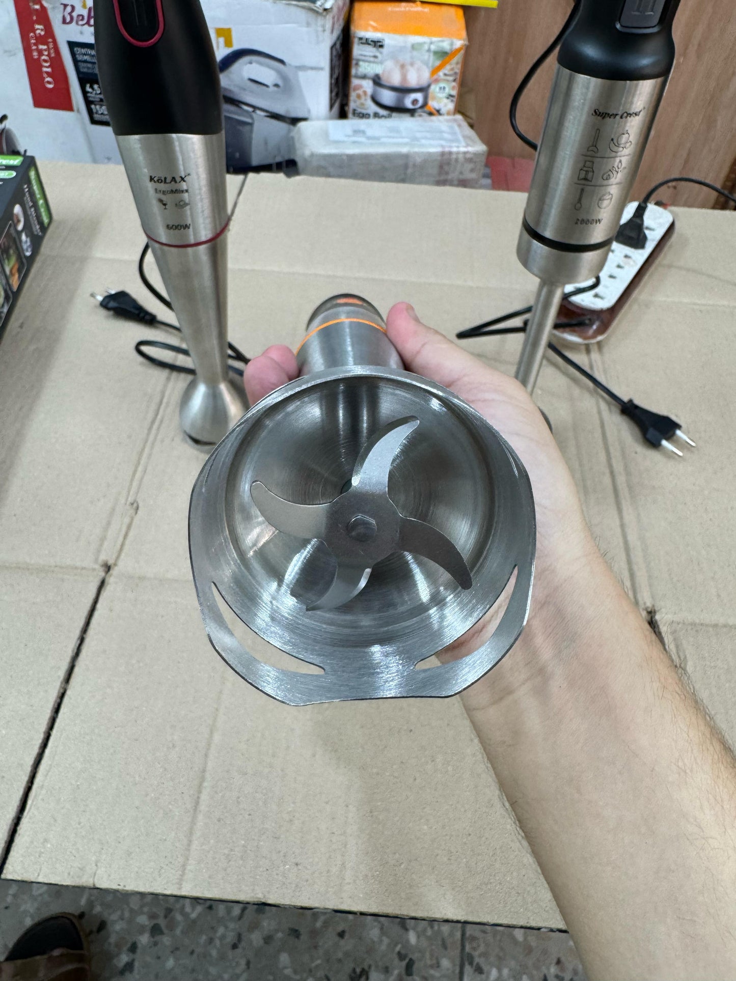 super crest , Kolax , Redmond hand blender