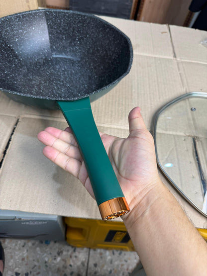 konka 32cm  granite deep frypan