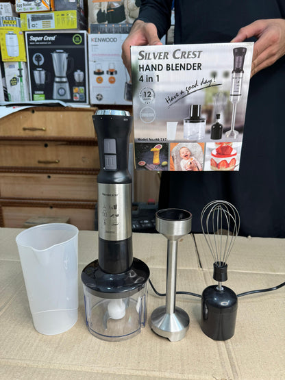 silver crest 4 in 1 hand blender set